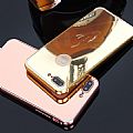 Luxury electroplate mirror mobile phone case for iphone7 plus, hard phone case