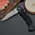 Outdoor Stainless steel Folding knife with antiskid, fruit knife
